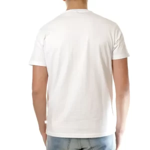 K-Way Uomo T Shirt Ros Pocket K3121UW 001 White