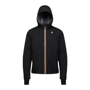 K-Way giacca corta uomo Jacko Bonded K7113W USY Black Pure