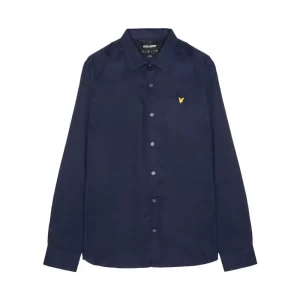 Lyle & Scott Camicia Slim Fit Poplin LW1115V Z99 Navy