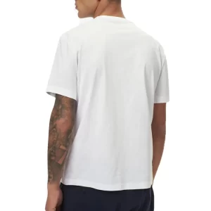 Blauer T Shirt Uomo 23SBLUH02097 4547 100 Bianco