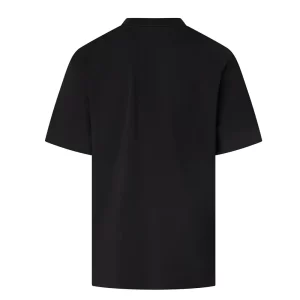 Calvin Klein T shirt Multi landscape graph J30J322868 BEH Nero