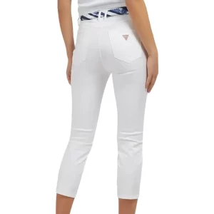 Guess Pantaloni Capri donna W3GA91 W93CE G011 Pure White