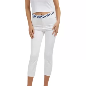 Guess Pantaloni Capri donna W3GA91 W93CE G011 Pure White