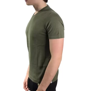 Jurta T shirt uomo vanisè BVN212 VN11 Army Loden