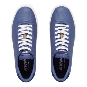 K-Way Scarpe uomo Sneakers Low Cut Club K K2115SW A02 Indigo Blue