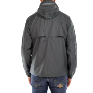K-Way giacca corta uomo Cleon Nylon Ripstop K7117WW AI1 Grey Everest
