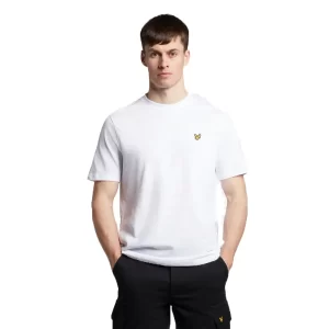 Lyle & Scott Slub T shirt uomo TS1804V 626 White