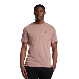 Lyle & Scott Slub T shirt uomo TS1804V W868 Hutton pink