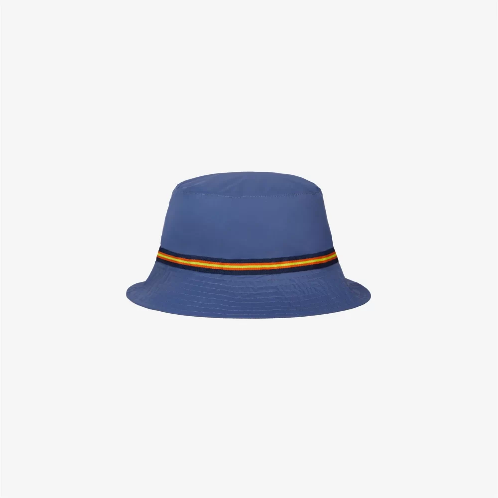 K-Way Uomo Cappello Pascal Tape K006Yz0 732 Blue indigo
