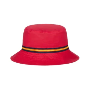 K-Way Uomo Cappello Pascal Tape K006Yz0 X5Y Red Berry
