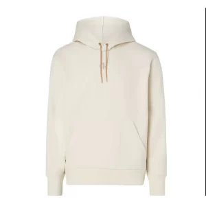 Calvin Klein felpa uomo con cappuccio blocking hoodie J30J323435ACF Eggshell