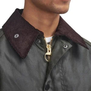 BARBOUR Giacca BEDALE in Cotone Cerato MWX0018 SG91 Sage