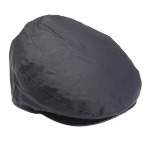 BARBOUR wax flat cap MHA0003 NY91 NAvy