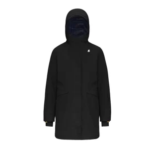K-Way Giacca 34 donna MATHIEL BONDED PADDED K4127KW AMY Black Pure