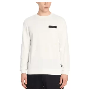 Armani Exchange maglioncino girocollo uomo 6RZM1E ZMX8Z 1116 Off White