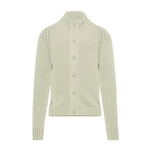Bomboogie Maglia cardigan uomo MM8220 ZTS3 138F Butter Face