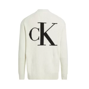 Calvin Klein maglia uomo blown Uo J30J324507YBI Ivory