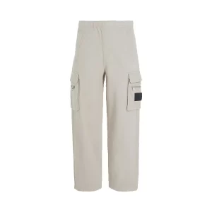 Calvin Klein straps cargo pants J30J324444PED Plaza Taupe