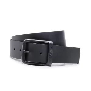 Levi'S Cintura uomo in pelle CINTURA ALDERPOINT METAL 231784 059 Nero