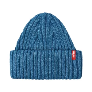 Levi'S® cappellino 225345 018 Indigo Ribbed Beanie