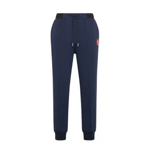 SUN68 Pantaloni uomo in nylon e cotone F43149 Navy Blu