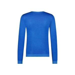Wool & Co paricollo vintage extrafine merinos 1001 22 Blu