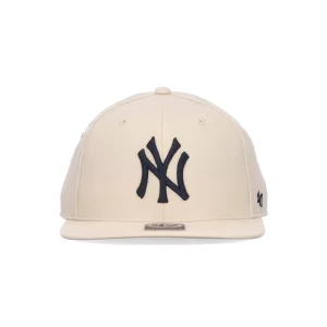 47 Cappellino captain new york yankees visiera piatta NSHOT17WBP NT Natural