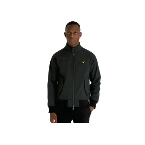 Lyle & Scott Softshell harrington jacket JK1910V Z865 Jet Black
