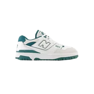 New Balance Sneakers unisex pelle e tessuto BB550STA White