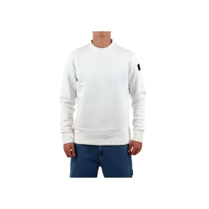 Suns Felpa girocollo uomo MFS33025U V2 OFF WHITE