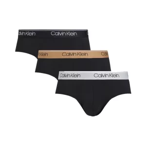 Calvin Klein Underwear Hip Brief 3PK set BLACK 000NB2568A UB1