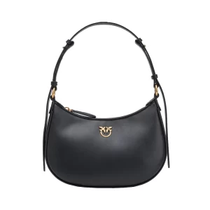 Pinko Bag Hal moon Mini 102790 A0F1 Z99Q Nero Oro