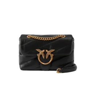 Pinko Love Puff Baby 100040A0F2 Z99Q Nero Old Gold
