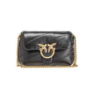 Pinko Love Puff Baby 100040A0F2 Z99Q Nero Old Gold