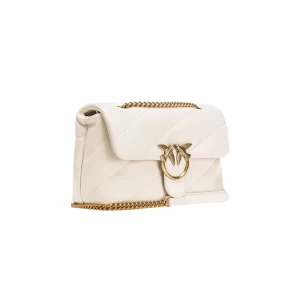 Pinko Classic Love Bag Puff Maxi Quilt 100038 A0F2 Z14Q Bianco Seta(1)