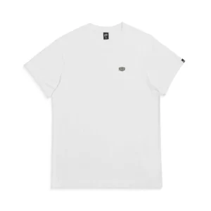 Deus T shirt uomo DMF201877 WHT White Shield Standard Tee