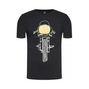 Deus T shirt uomo DMW41808H FGR Frontal Machless Forest Green