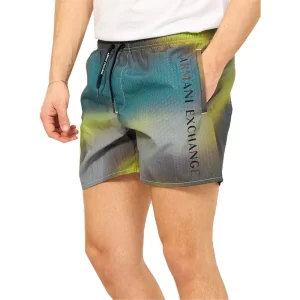 Armani Exchange Costume Woven boxer uomo 953060 4R641 12582 Yellow Plum