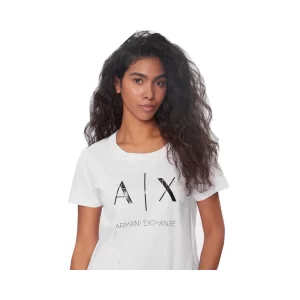 Armani Exchange T-shirt donna white