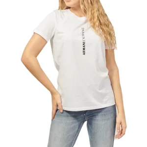 Armani Exchange t shirt donna 3DYT02 YJ16Z 1000 Optic White