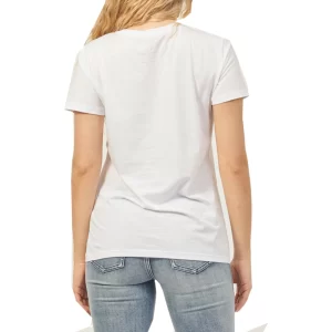 Armani Exchange t shirt donna 3DYT02 YJ16Z 1000 Optic White