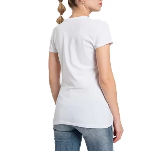Armani Exchange t shirt donna 3DYT15 YJETZ 1000 Optic White