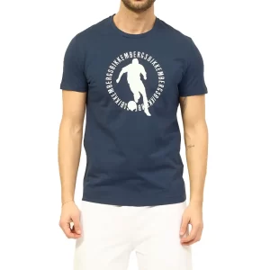 Bikkembergs T shirt uomo BMT0155J 7000 Blue