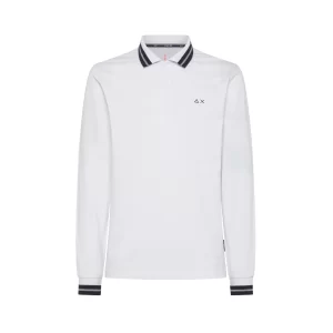 Polo uomo SUN68 A43115 01 Bianco