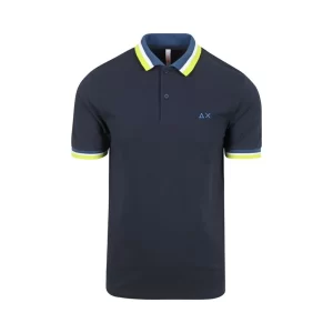 Polo SUN68 uomo blu navy A3411707