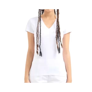 T-shirt donna Armani Exchange optic white