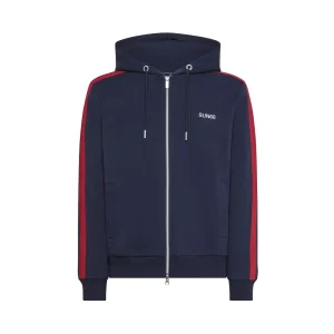 Felpa SUN68 heritage Navy Blue