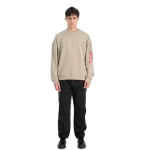 Alpha Industries Essential RL Sweater 146303 679 Vintage Sand