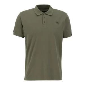 Alpha Industries Polo uomo X-fit 136600 257 Dark Green