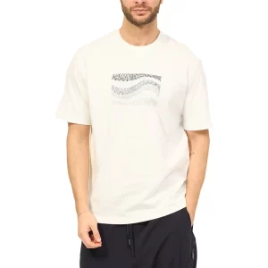 Armani Exchange T Shirt Uomo 3DZTLE ZJ9JZ 1116 Off White